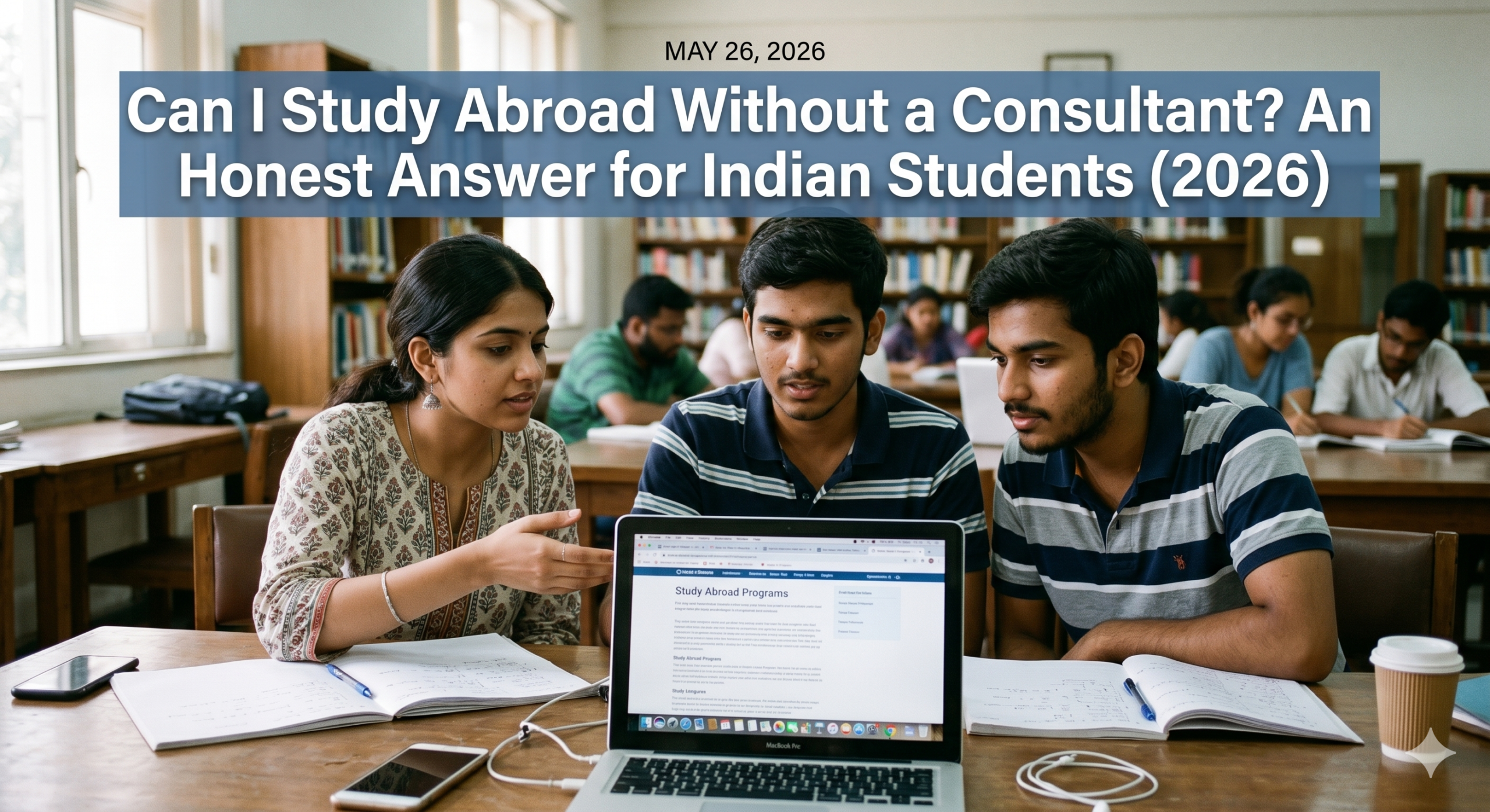 Guide for Indian students on how to study abroad without a consultant